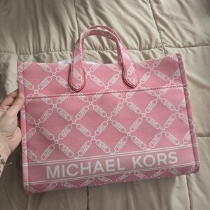 Michael Kors Pink Tote Bag